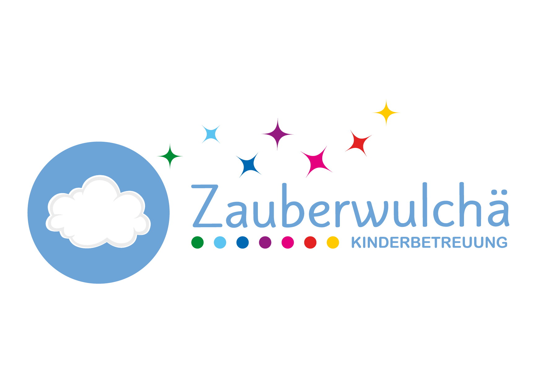 Zauberwulchae Kinderbetreuung Logo Design