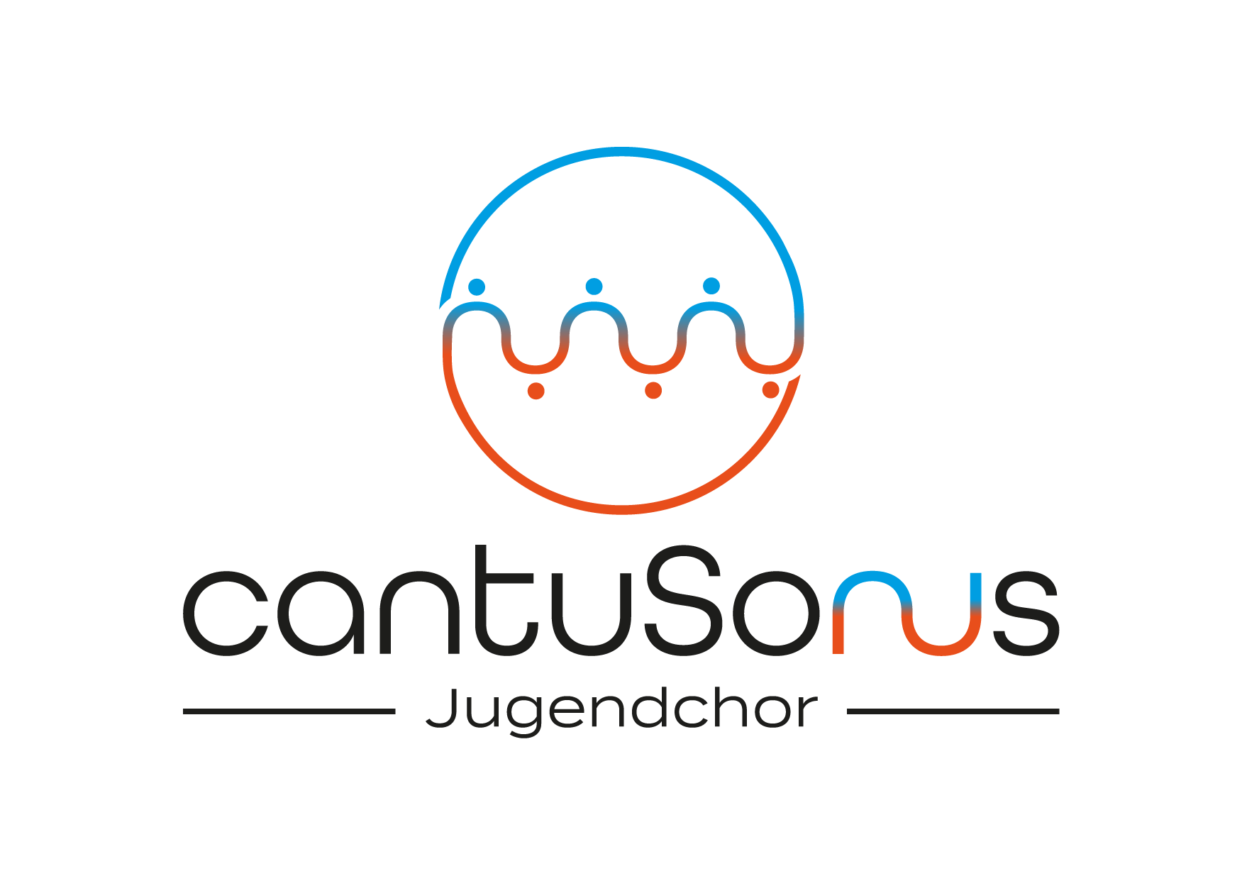 cantuSonus Musik Jugendchor Logo Design